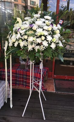 근조1단오브제화환